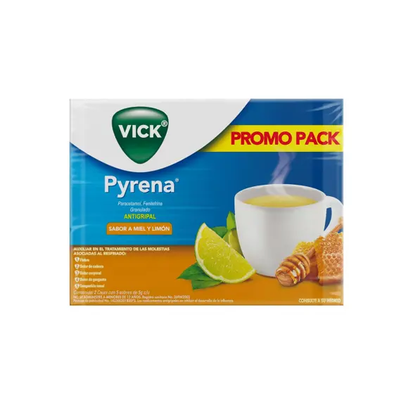 VICK PYRENA MIEL-L GRANU 5G SOBRES C/5 1+1