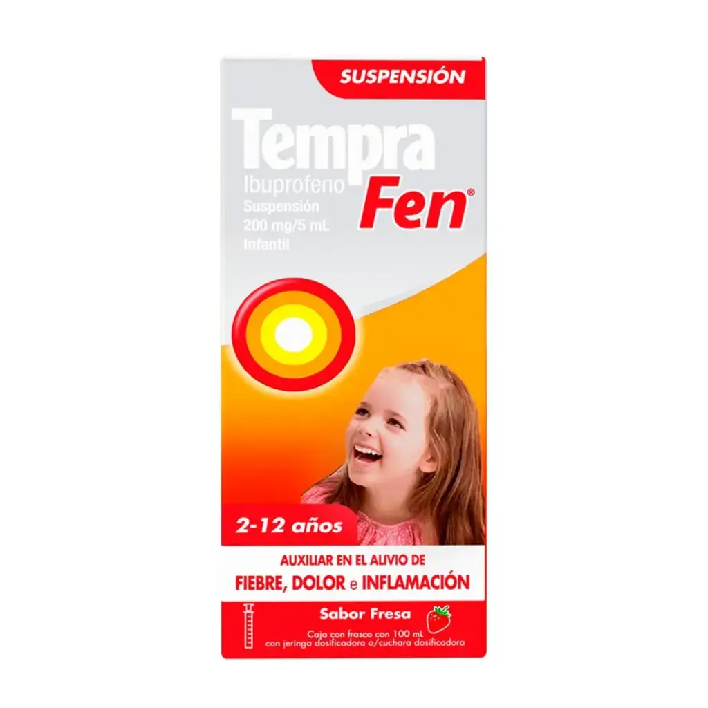 TEMPRA FEN 200MG/5ML SUSPENSION 100ML