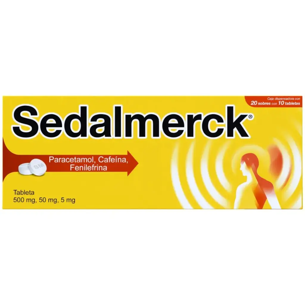 SEDALMERCK 500/50/5MG TABLETAS C/200