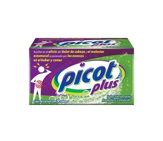 PICOT-PLUS EFERV POLVO SB C/9