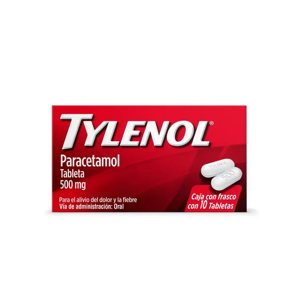 TYLENOL 500MG TABLETAS C/10