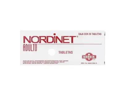 NORDINET AD 400/150MG TABLETAS C/20
