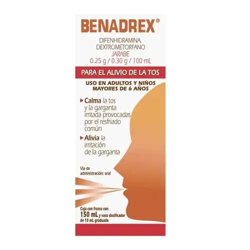 BENADREX-REV 0.25/0.30G JARABE 150ML