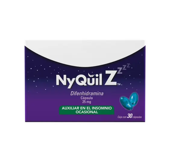 NYQUIL Z 25MG CAPSULAS C/30