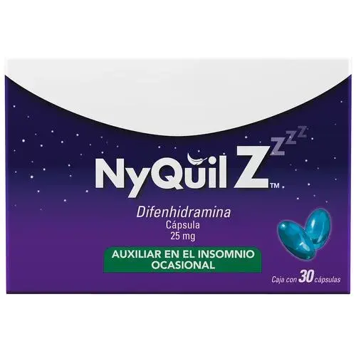 NYQUIL Z 25MG CAPSULAS C/30