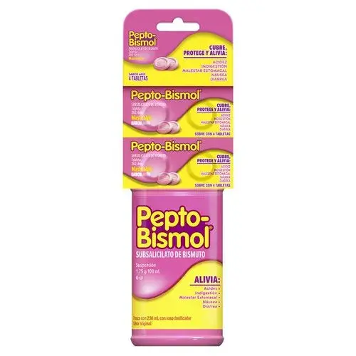 PEPTO-BISMOL LIQ 236 ML + 8 TAB MAST
