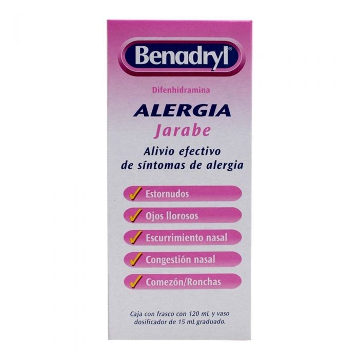BENADRYL JARABE 120ML