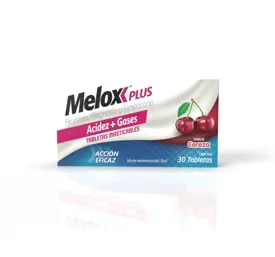 MELOX PLUS CEREZA TABLETAS C/30