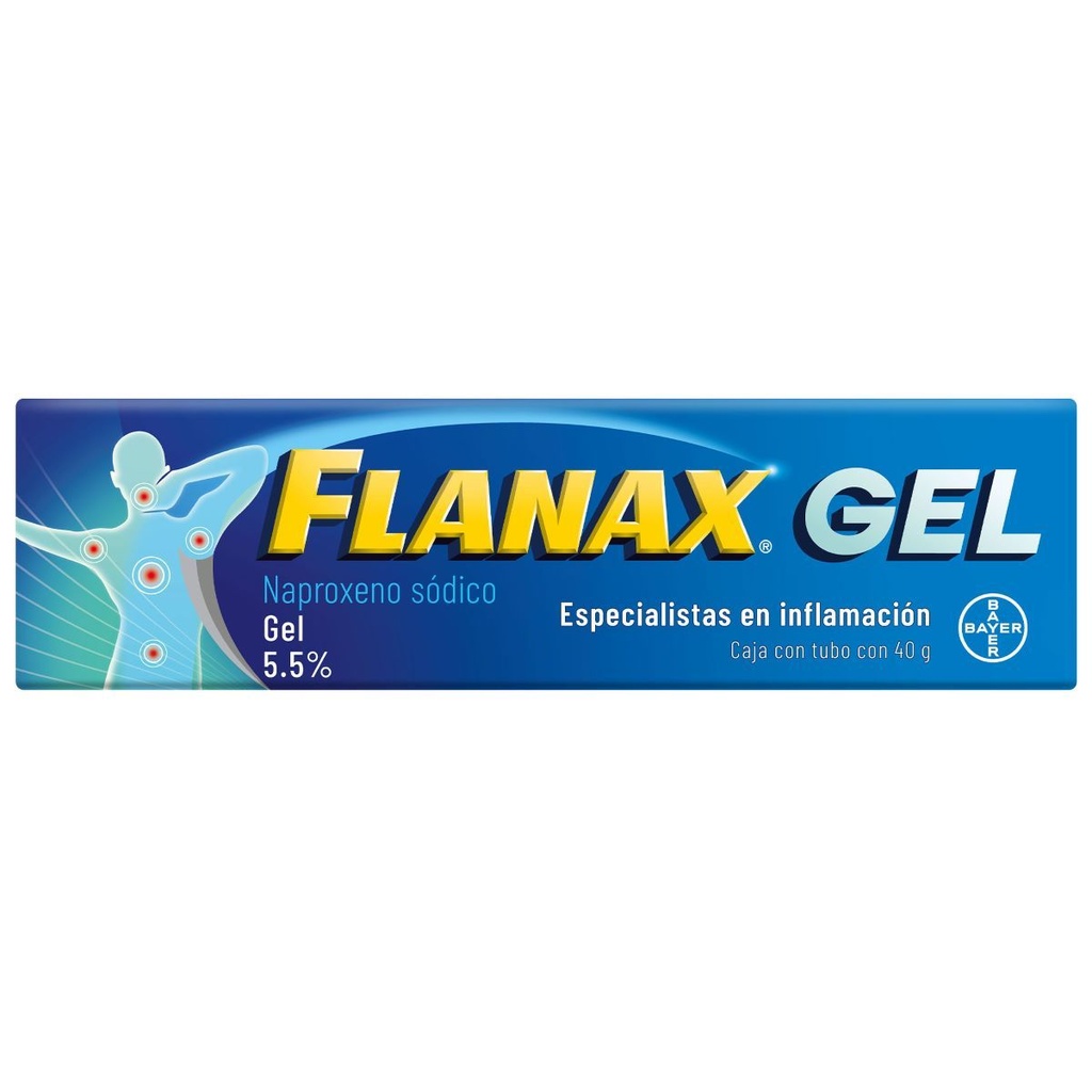 FLANAX 5.5% GEL TUBO 40G