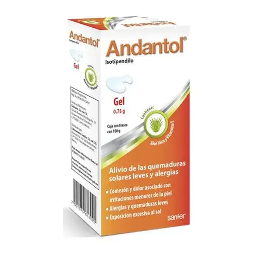 ANDANTOL 0.75G GEL 100G