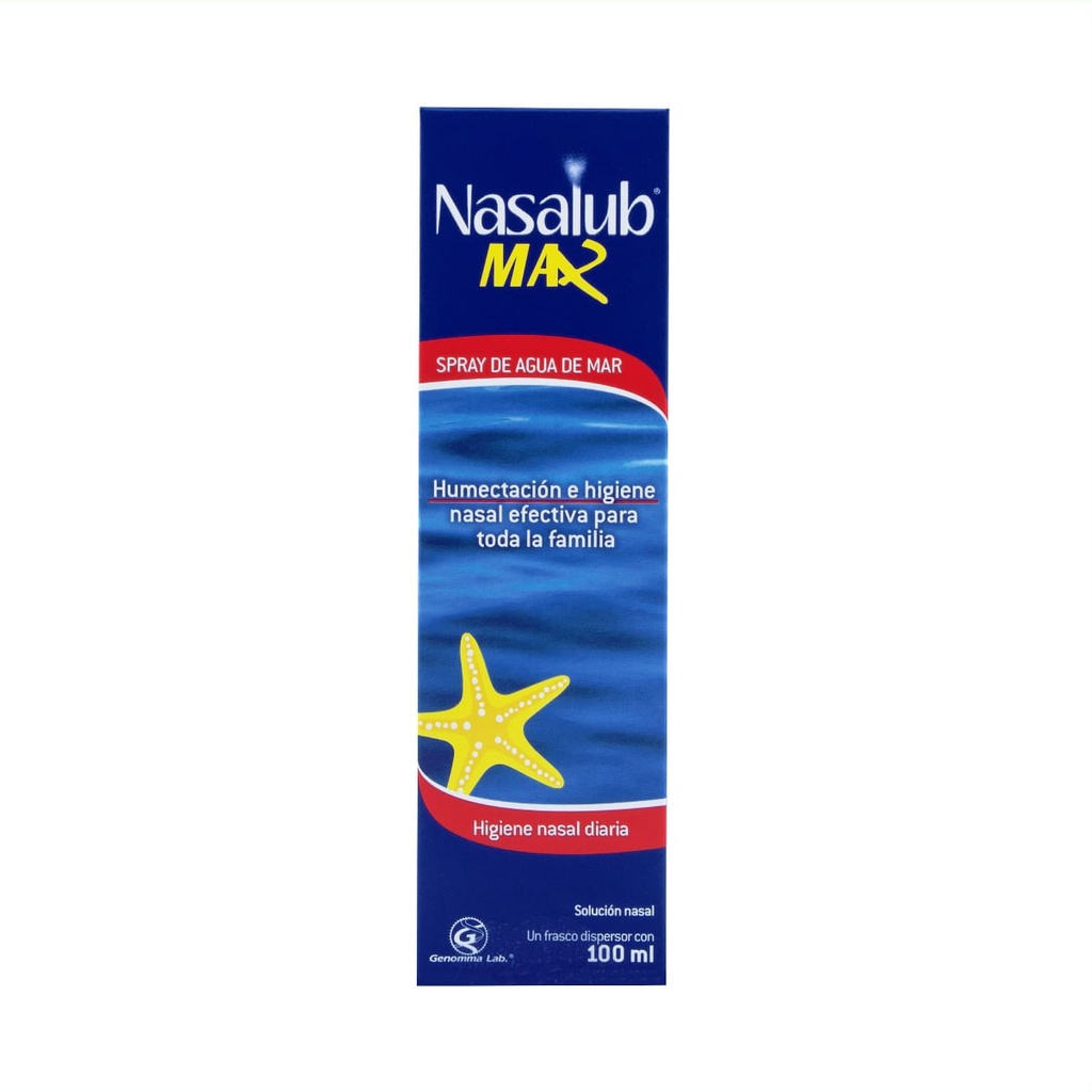 NASALUB MAX SOLUCION 100 SPRAY