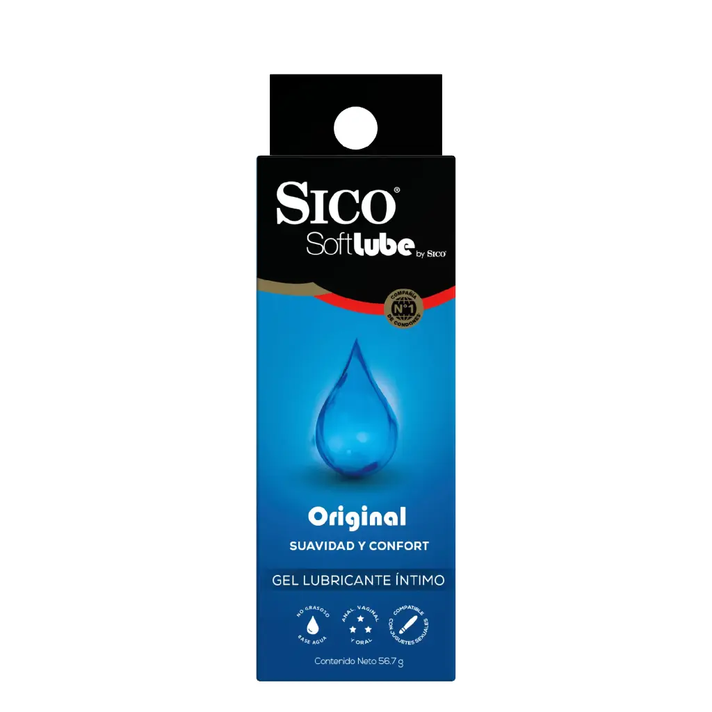 SICO SOFTLUBE ORIGINAL GEL LUBRICANTE 56.7G *