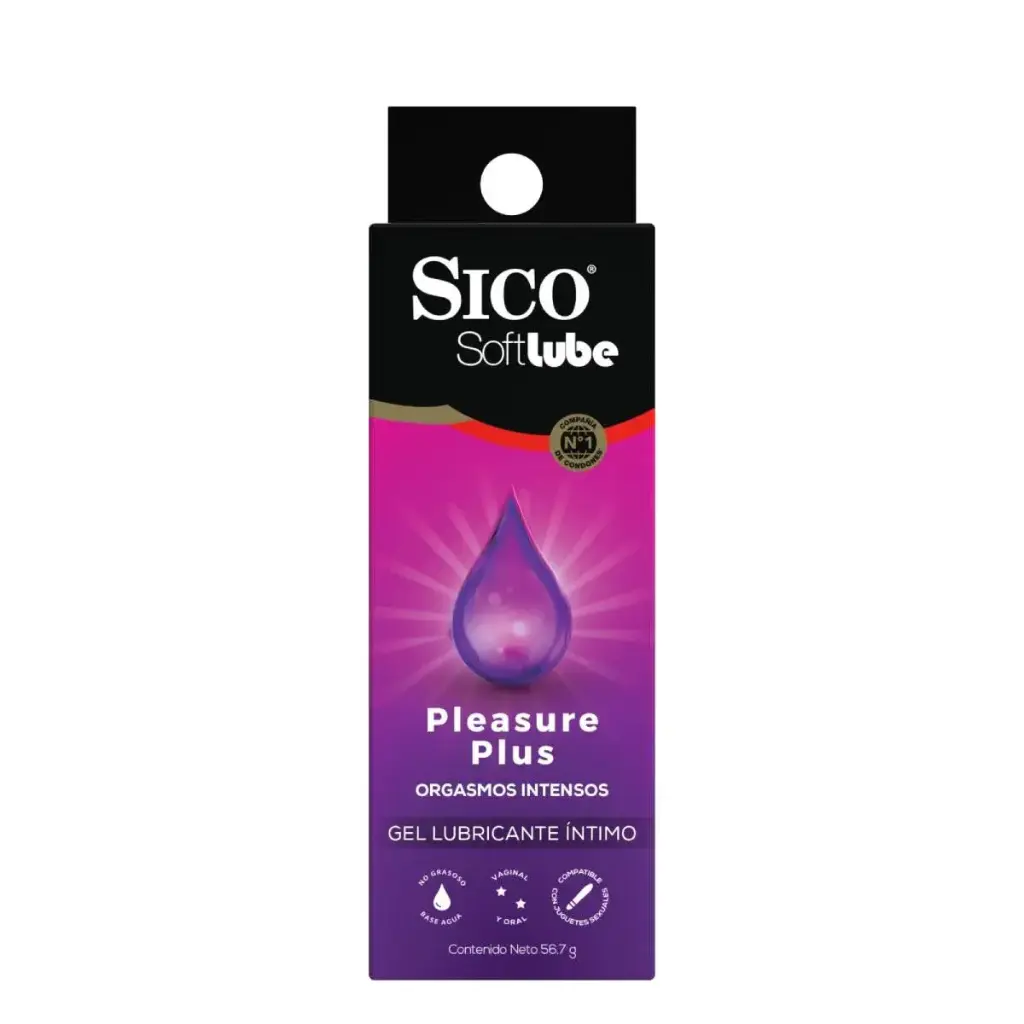SICO SOFTLUBE PLEASURE PLUS GEL LUBRICANTE 56.7G *
