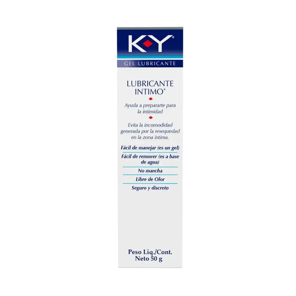 K-Y JELLY GEL LUBRICANTE 50G