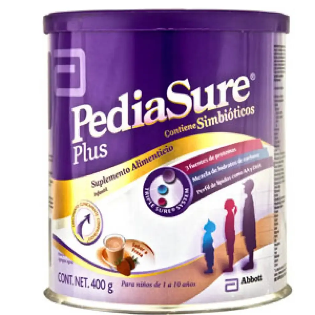 PEDIASURE PLUS POLVO FRESA 400G