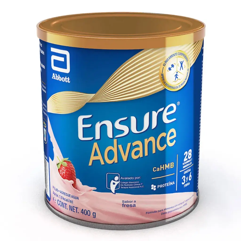 ENSURE ADVANCE POLVO FRESA 400G