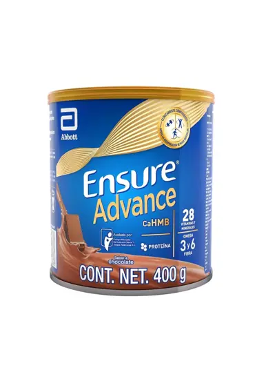 ENSURE ADVANCE POLVO CHOCOLATE 400G
