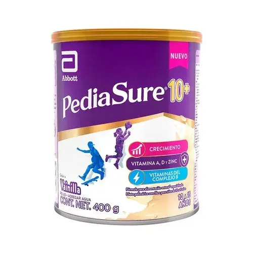 PEDIASURE 10+ POLVO VAINILLA 400G