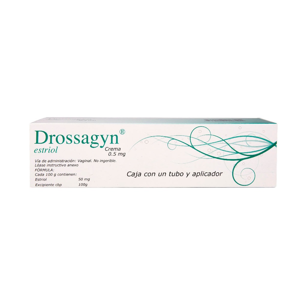 DROSSAGYN 0.5MG TUBO Y APLICADOR CREMA