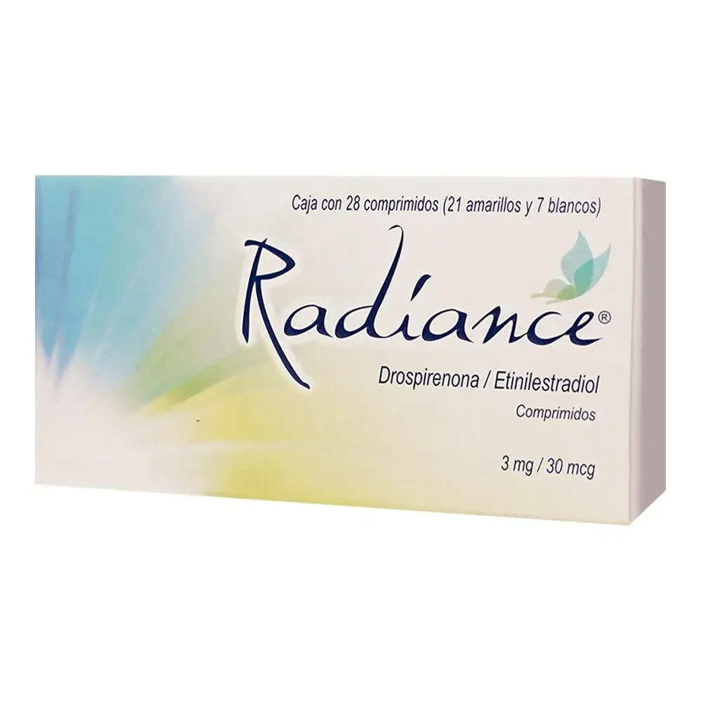 RADIANCE 3MG/30MCG COMPRIMIDOS C/28