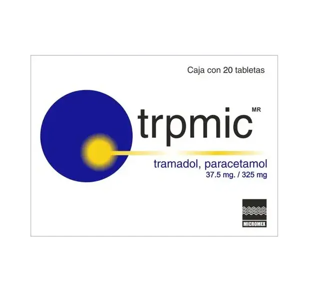TRAM/PARAC 37.5/325MG 20 TABLETAS