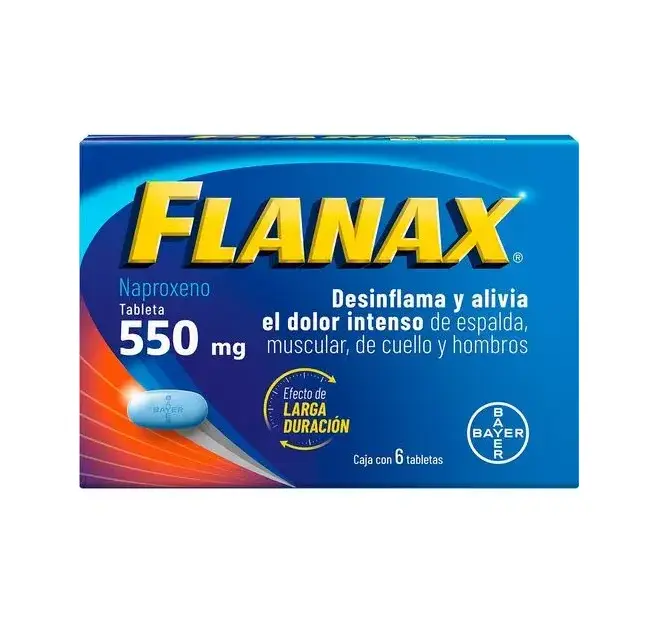 FLANAX 550MG TAB C/6