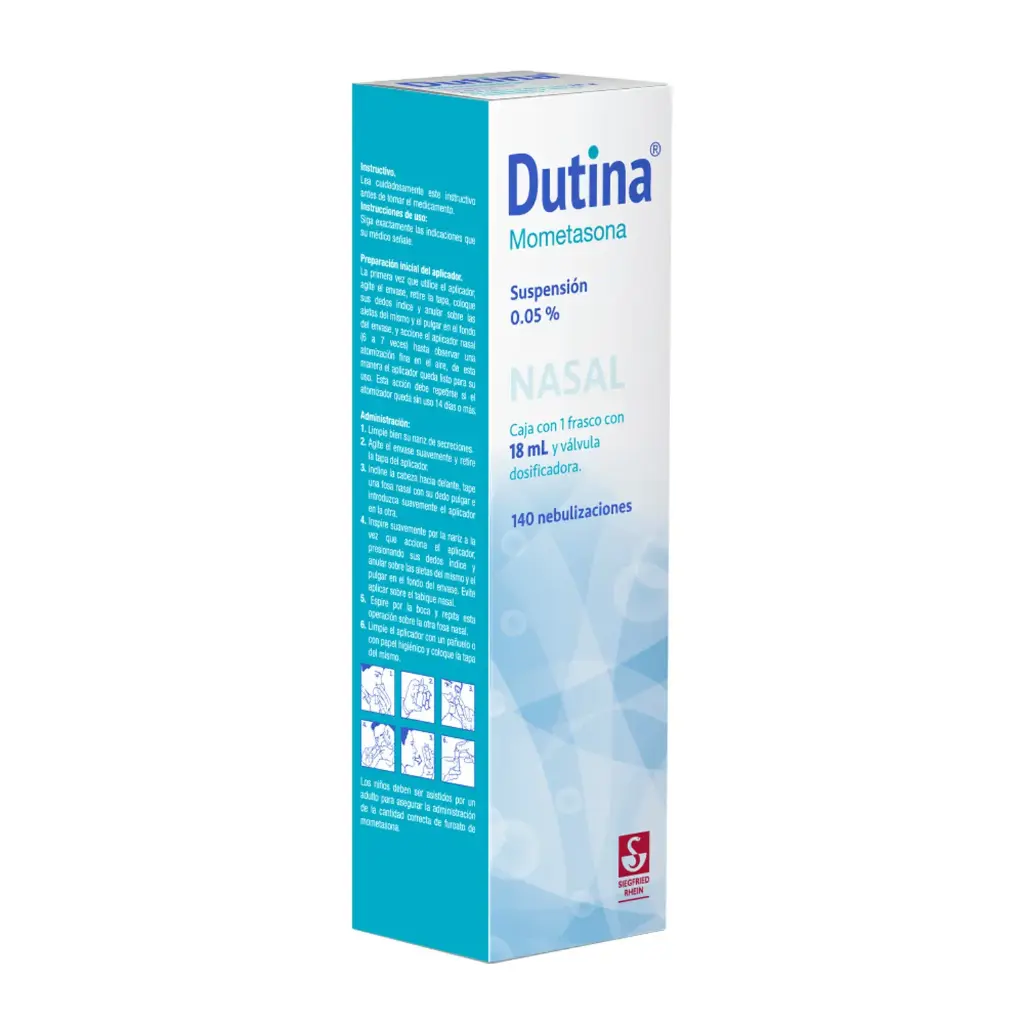DUTINA 18 G - SPRAY NASAL ADULTO 140 DOSIS (MOMETASONA)