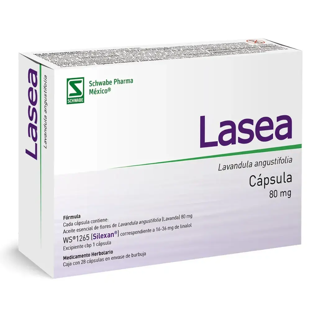 LASEA 80MG CAPSULAS C/28