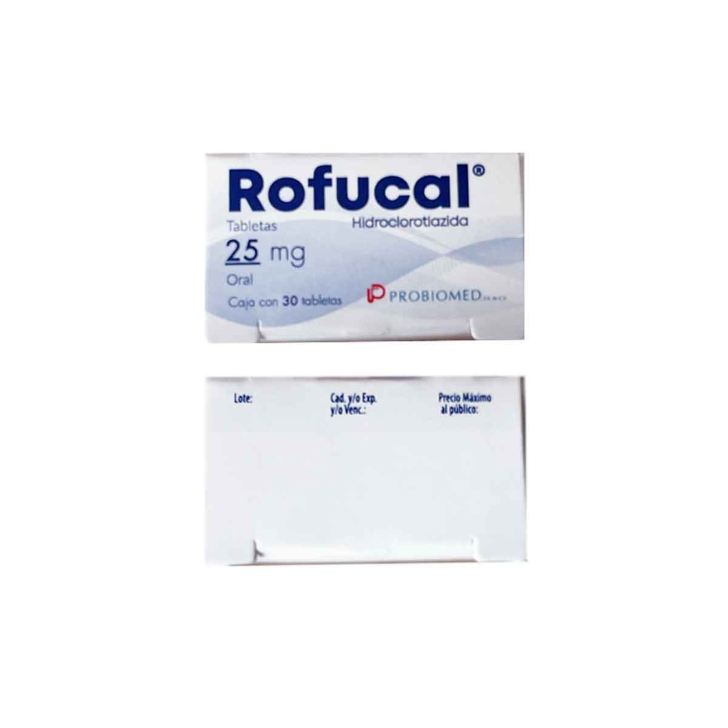 ROFUCAL 25MG TABLETAS C/30