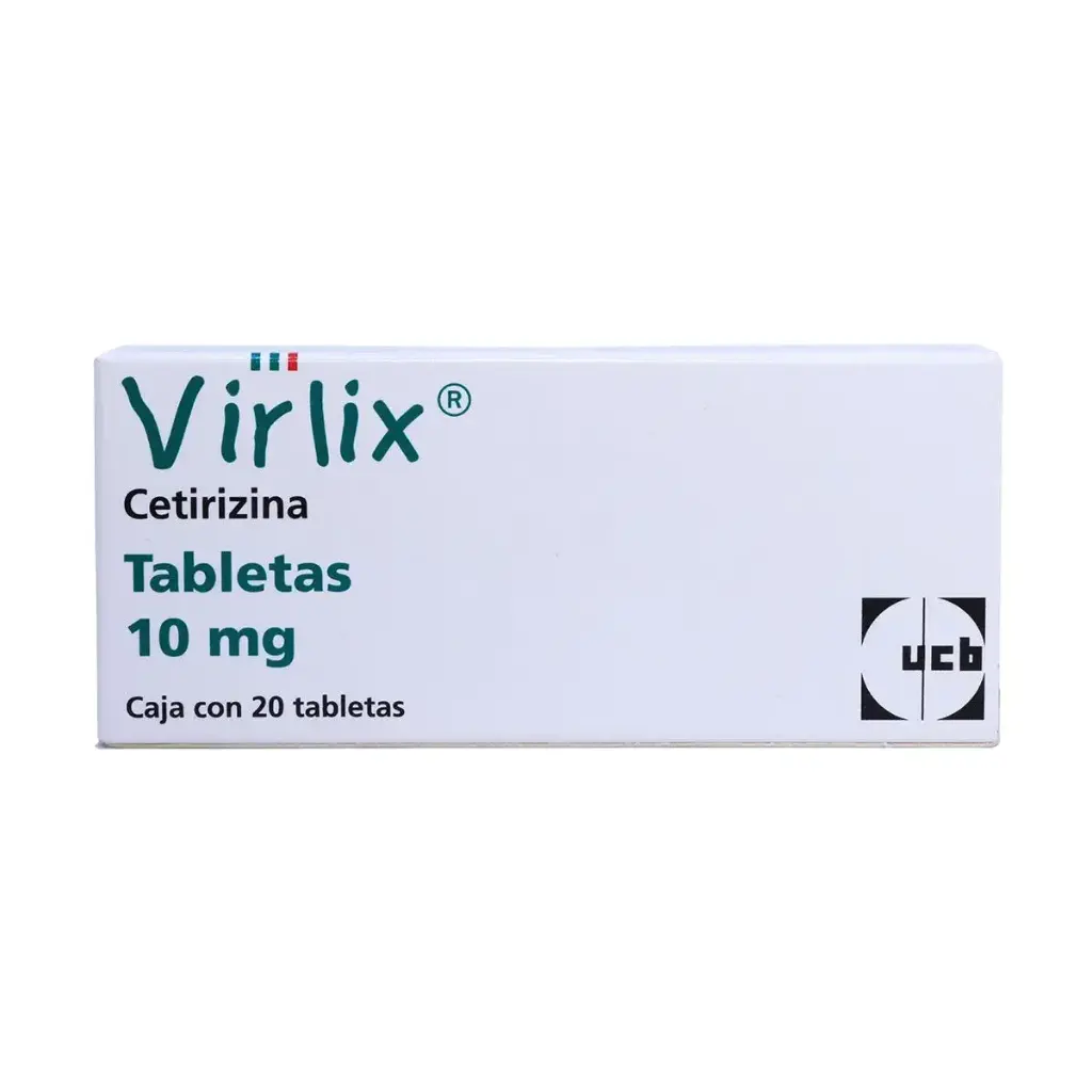 VIRLIX 10MG TABLETAS C/20