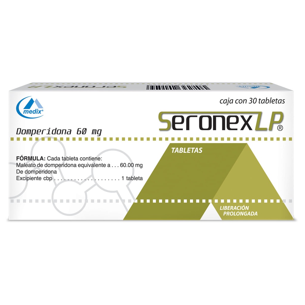 SERONEX 60MG TABLETAS LP C/30