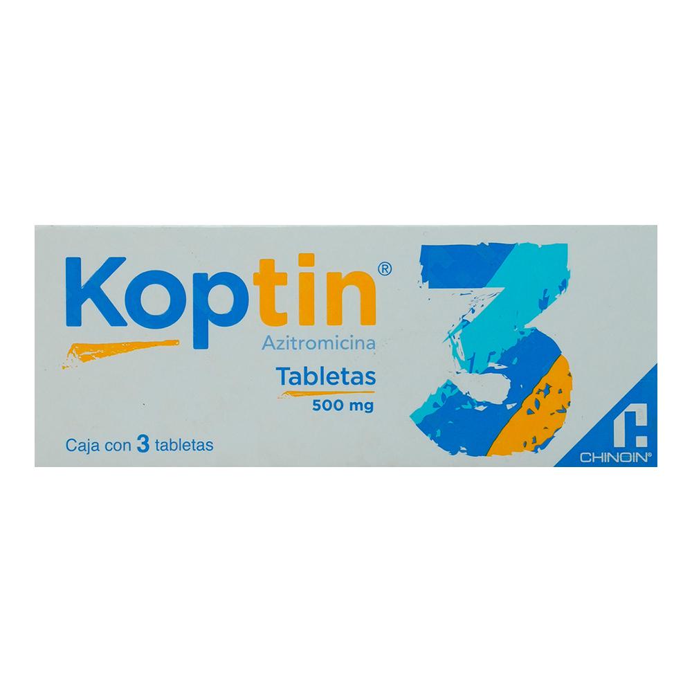KOPTIN 500MG TABLETAS C/3
