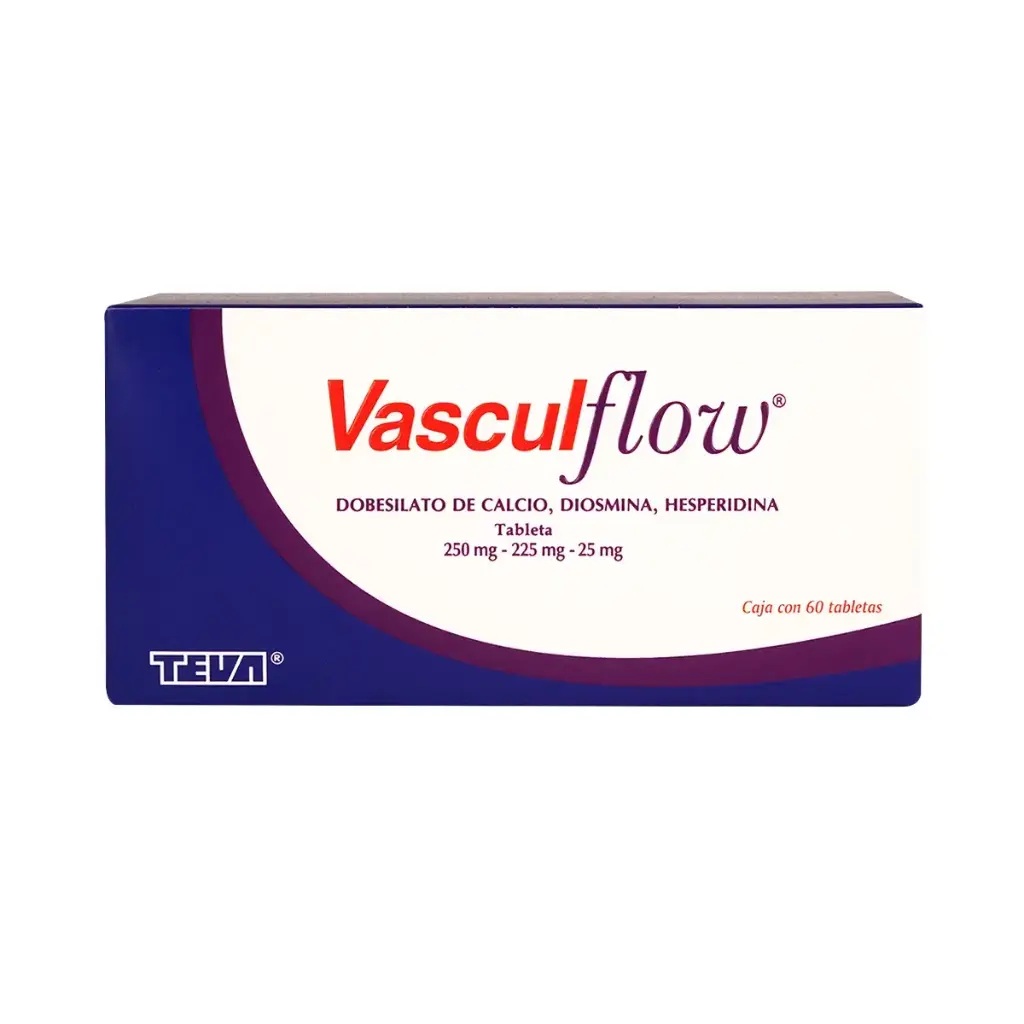 VASCUL-FLOW 250/225/25MG TABLETAS C/60