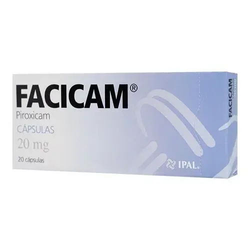 FACICAM 20MG CAPSULAS C/20