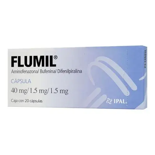 FLUMIL 40/1.5/1.5MG TABLETAS C/20