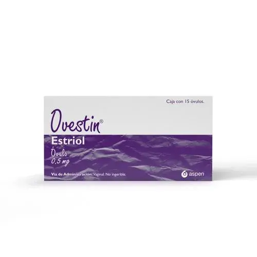 OVESTIN 0.5MG OVULOS C/15