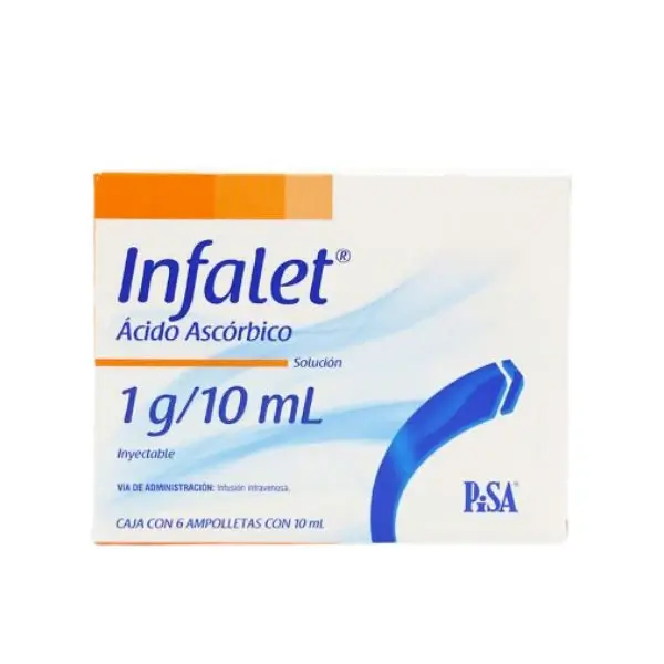INFALET 1G/10ML INY C/6