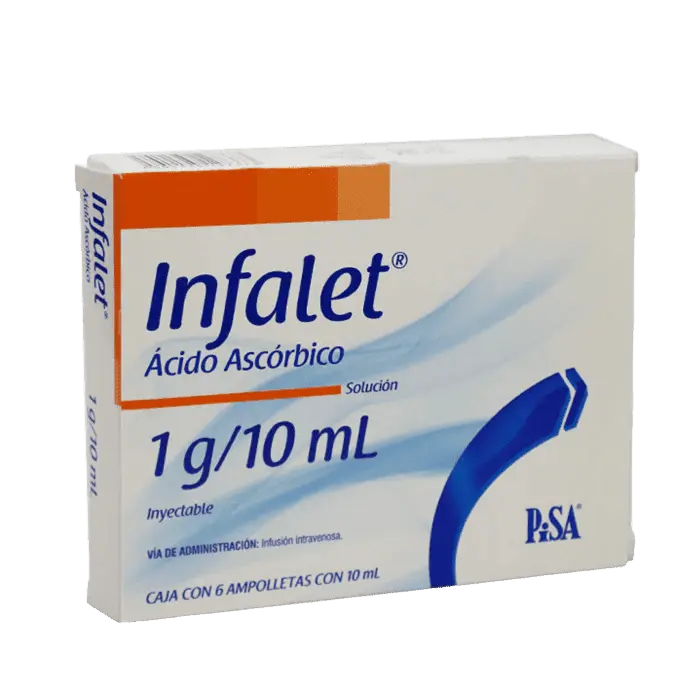 INFALET 1G/10ML INY C/6