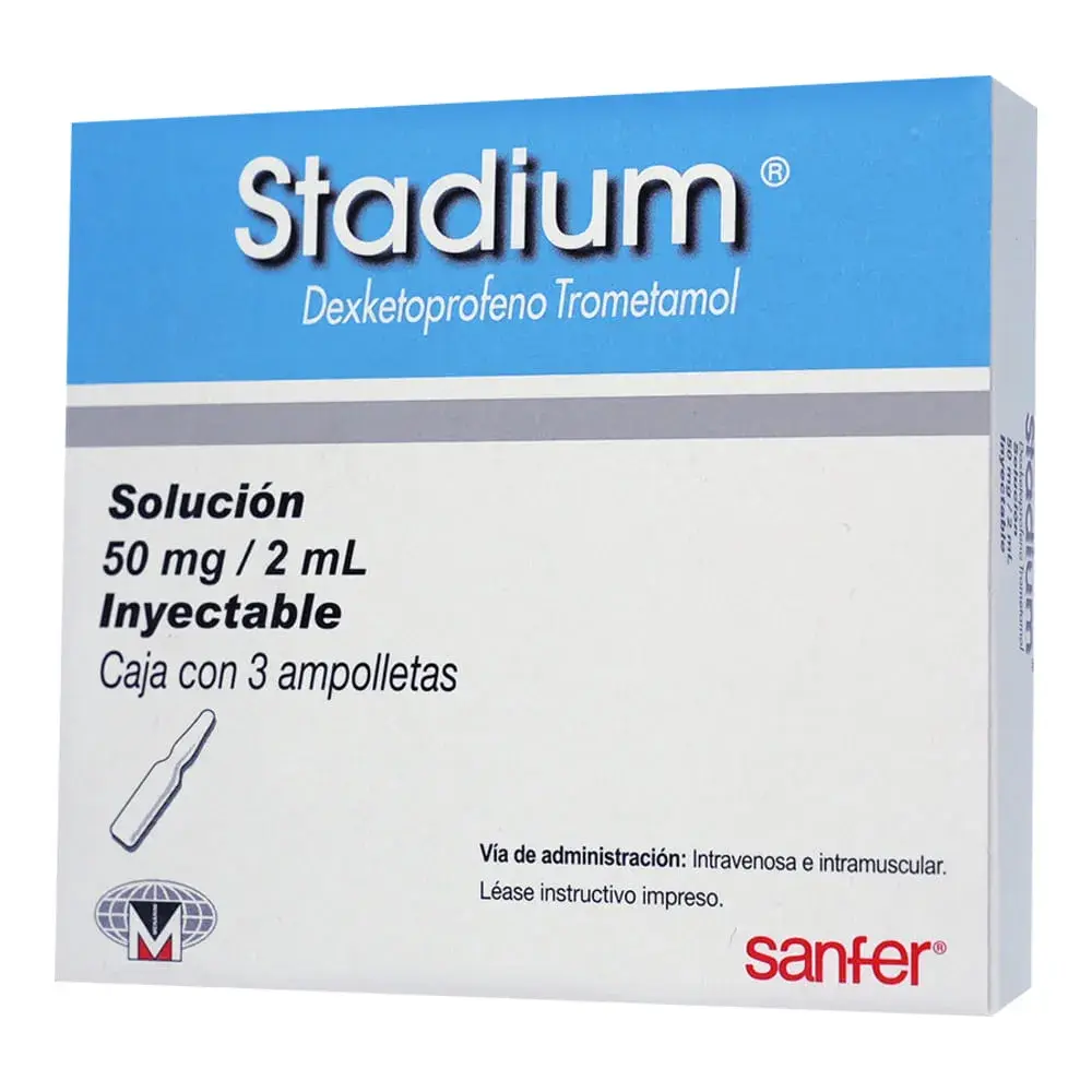 STADIUM 50MG/2ML INYECTABLE C/3