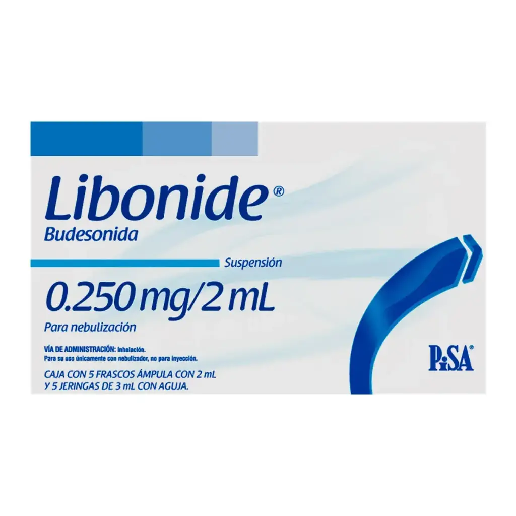 LIBONIDE 0.250MG/2ML SUSPENSION JERINGA C/5