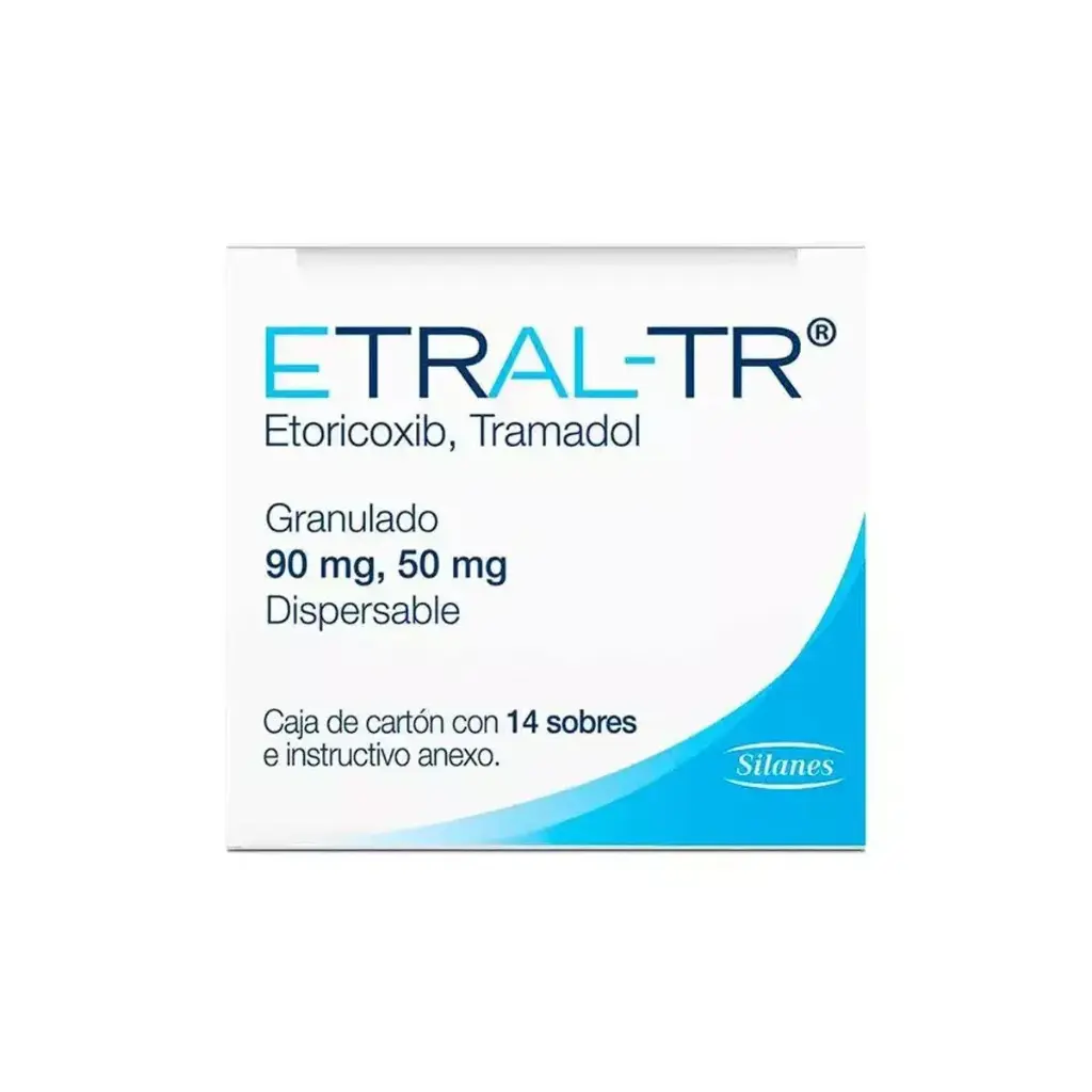 ETRAL-TR 90/50MG GRANULADO SB C/14