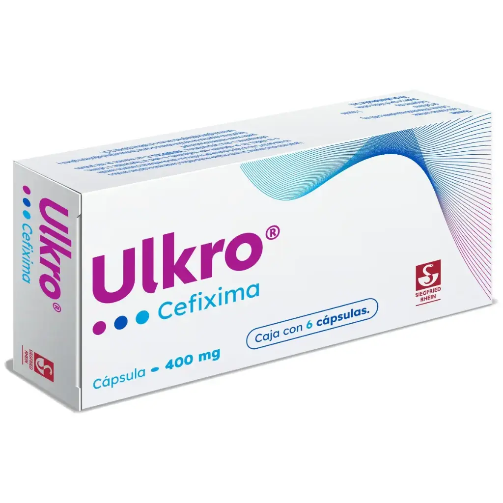 ULKRO 400MG CAPSULAS C/6