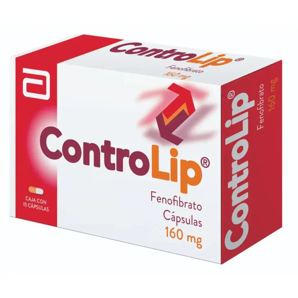 CONTROLIP 160MG CAPSULAS C/15