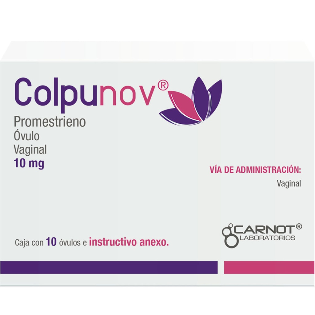 COLPUNOV 10MG OVULO VAGINAL C/10