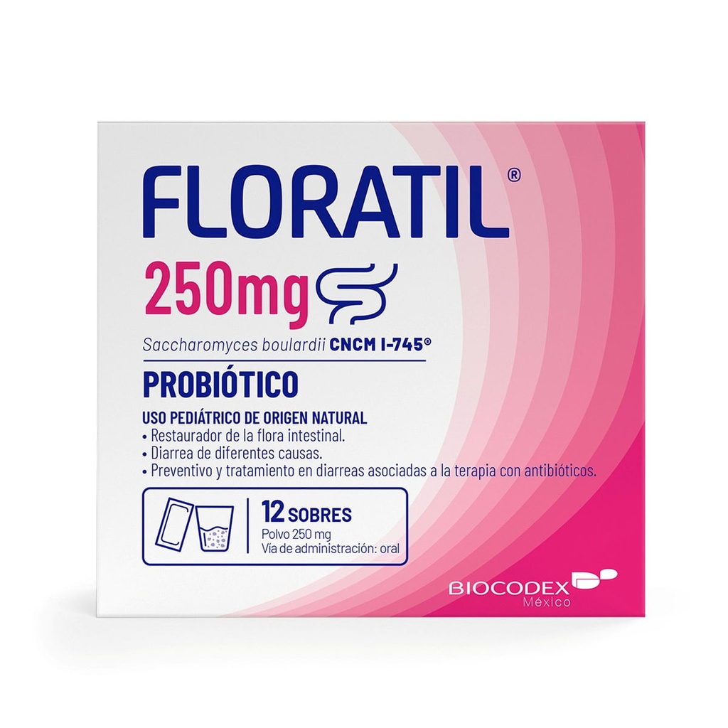 FLORATIL 250MG POLVO SOBRES C/12