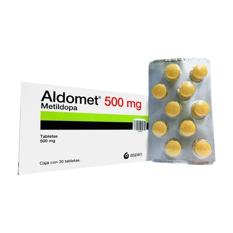 ALDOMET 500MG TABLETAS C/30