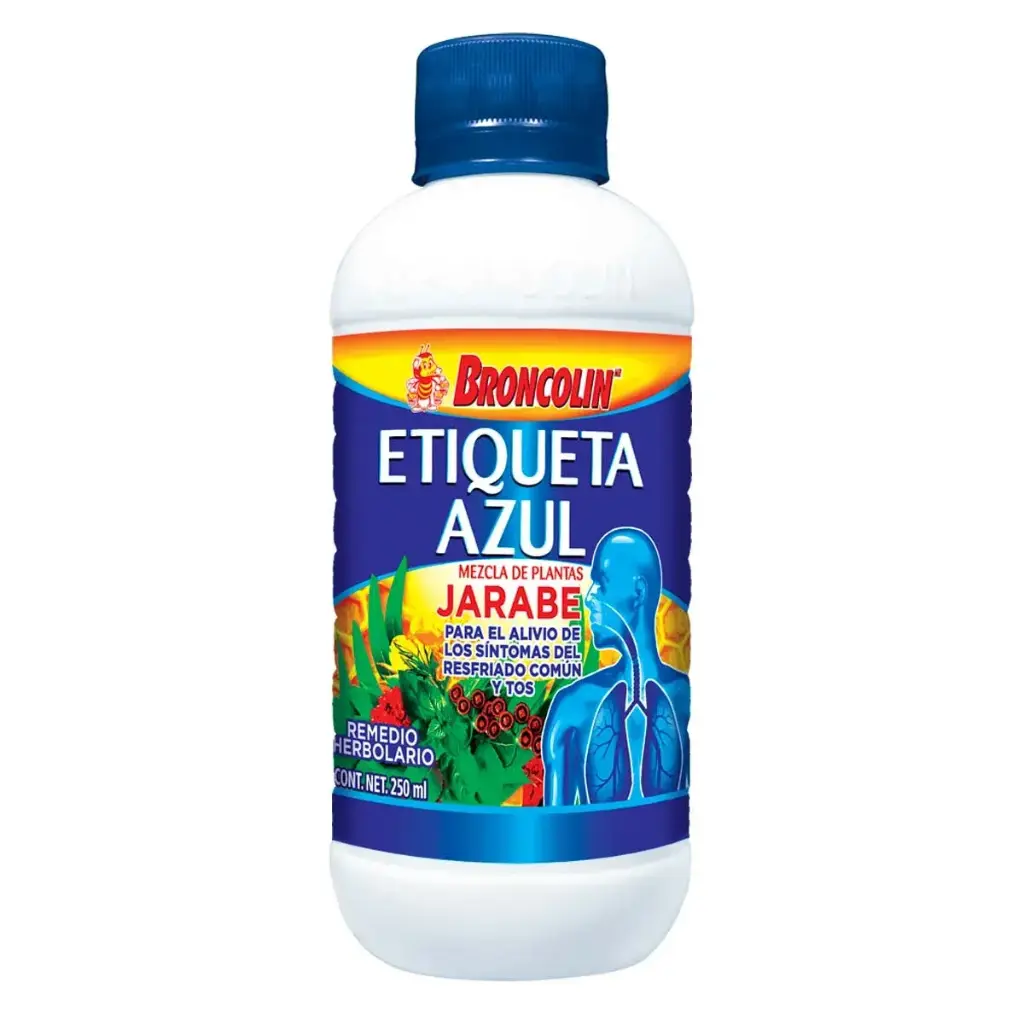 BRONCOLIN ETIQ-AZUL JARABE 250ML