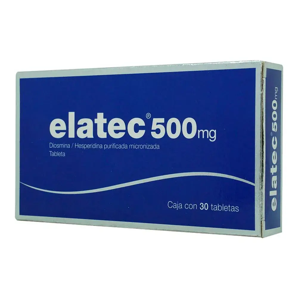ELATEC 500MG TABLETAS C/30