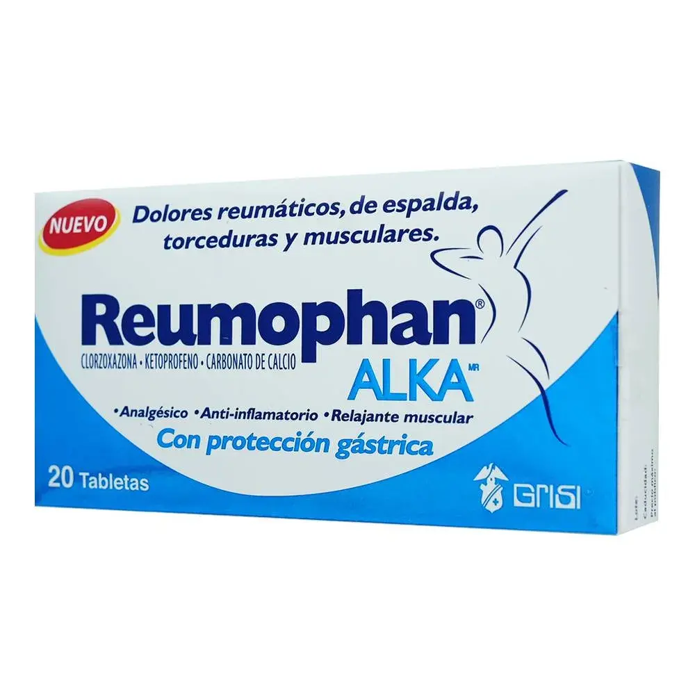 REUMOPHAN ALKA 125/25/725MG TABLETAS C/20