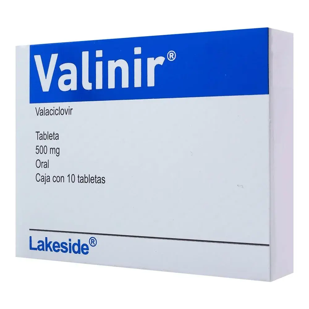 VALINIR 500MG TABLETAS C/10